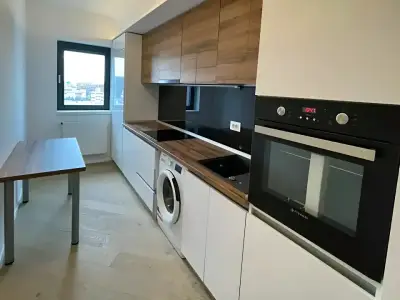 Bucatarie utilata in apartament de inchiriere Sector 6 Bucuresti
